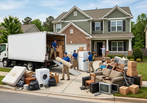 Top Junk Removal Locations for a Full House Cleanout